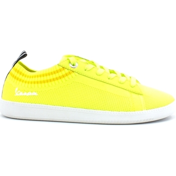 Chaussures Femme Bottes Vespa Pop Sneakers Yellow Fluo V00011-500-32 White