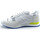 Chaussures Femme Multisport L4k3 Mr. Big Old School Sneaker Running White Fluo F09-OLD Blanc
