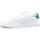 Chaussures Homme Multisport L4k3 College 4 Sneaker Pelle Tricolor Bianco Verde F62-COL Blanc
