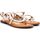 Chaussures Femme Multisport Gioseppo Lisieux Sandalo Gladiator Stone Donna White 66036 Blanc