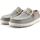 Chaussures Homme Multisport HEY DUDE Wally Knit Sneaker Vela Uomo Cobblestone 40007-2V3 Gris