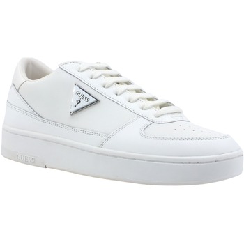 Chaussures Homme Multisport Guess Sneaker Basket Ox Uomo White FM7SILLEA12 Blanc