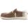 Chaussures Homme Multisport HEYDUDE Wally Break Stitch Sneaker Vela Uomo Clay 40015-0Y8 Marron