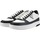 Chaussures Homme Multisport Guess Sneaker Basket Ox Uomo White Black FM7SILLEA12 Blanc