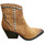 Chaussures Femme Bottines Semerdjian - Santiag E702E13 Camoscio Fox Marron