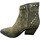 Chaussures Femme Bottines Semerdjian - Santiag E702E13 Camoscio kaki Multicolore