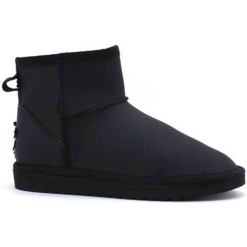 Chaussures Femme Bottes C1Berian L4K3 Boot Montone Nero A101 BOOT Noir