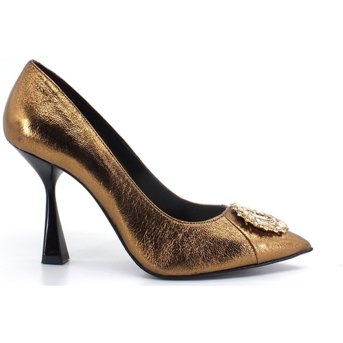 Chaussures Femme Bottes Divine Follie Citrouille et Compagnie Bronzo 2070 Marron