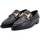 Chaussures Femme République démocratique du Congo Mocassino A Punta Donna Nero DF2225 Noir