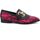 Chaussures Femme Multisport Divine Follie Mocassino Donna Zebra Fuxia 835-26F Multicolore
