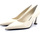 Chaussures Femme Bottes Eddy Daniele Stivaletto Tacco Bianco Ghiaccio EW22253 Blanc
