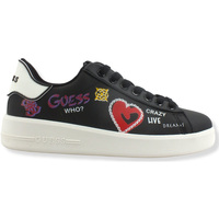 Chaussures Femme Bottes Guess Sneaker Donna Graffitti Laterali Black FL6R2KLEP12 Noir