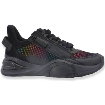 Chaussures Femme Bottes Guess Not Sneaker Donna Running Nabuk Multicolor Black FL6B2LELE12 Noir