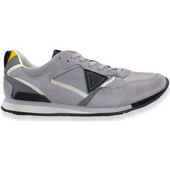 Chaussures Homme Multisport PCH Guess Sneaker Uomo Running Suede Nylon Light Grey FM6TREFAM12 Gris