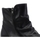 Chaussures Femme Bottes Jiudit Polacco Stivaletto Pelle Arricciata Nero I2027 Noir
