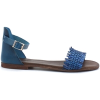 Chaussures Femme Bottes Jiudit Sandalo Blu P01/TR Bleu