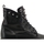 Chaussures Femme Bottes Jiudit Stivaletto Anfibio Borchie Nero 5807 Noir