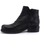 Chaussures Femme Bottes Jiudit Stivaletto Polacco Bottoni Nero 1420/FC Noir