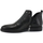 Chaussures Femme Bottes Jiudit Stivaletto Polacco Nero 32429 Noir