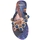 Chaussures Femme Bottes L.a.water L.A. WATER Shipibo Infradito Blue Multi 02131A Bleu