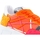 Chaussures Femme Multisport L4k3 D Mr Big Primordial Running Orange B01-PRI Orange