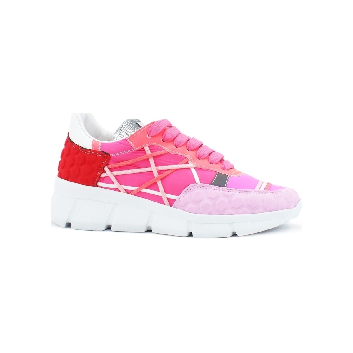 Chaussures Femme Bottes L4k3 D Mr Big Primordial Running Pink B03-PRI Rose