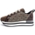 Chaussures Femme Multisport L4k3 LAKE Bowling Pois Sneaker Running Beige C18-BOW Beige