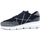 Chaussures Homme Multisport L4k3 LAKE Mr. Big Hi Tech Sneaker Elastic Blue Black D75-HIT Bleu
