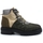 Chaussures Femme Multisport L4k3 LAKE Pedula Harry Stivaletto Lacci Green C32-PED Vert