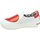 Chaussures Femme Multisport Love Moschino Slip On Bianco JA15173G17IA110A Blanc