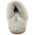 Chaussures Femme Multisport Mou Closed Toe Fur Slipper Solid Color Sand Gris