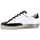 Chaussures Femme Multisport Okinawa Low Sneaker Star Bianco Nero Leopard 2108 Blanc