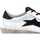 Chaussures Femme Bottes Okinawa Low Sneaker Star Bianco Nero Leopard 2108 Blanc