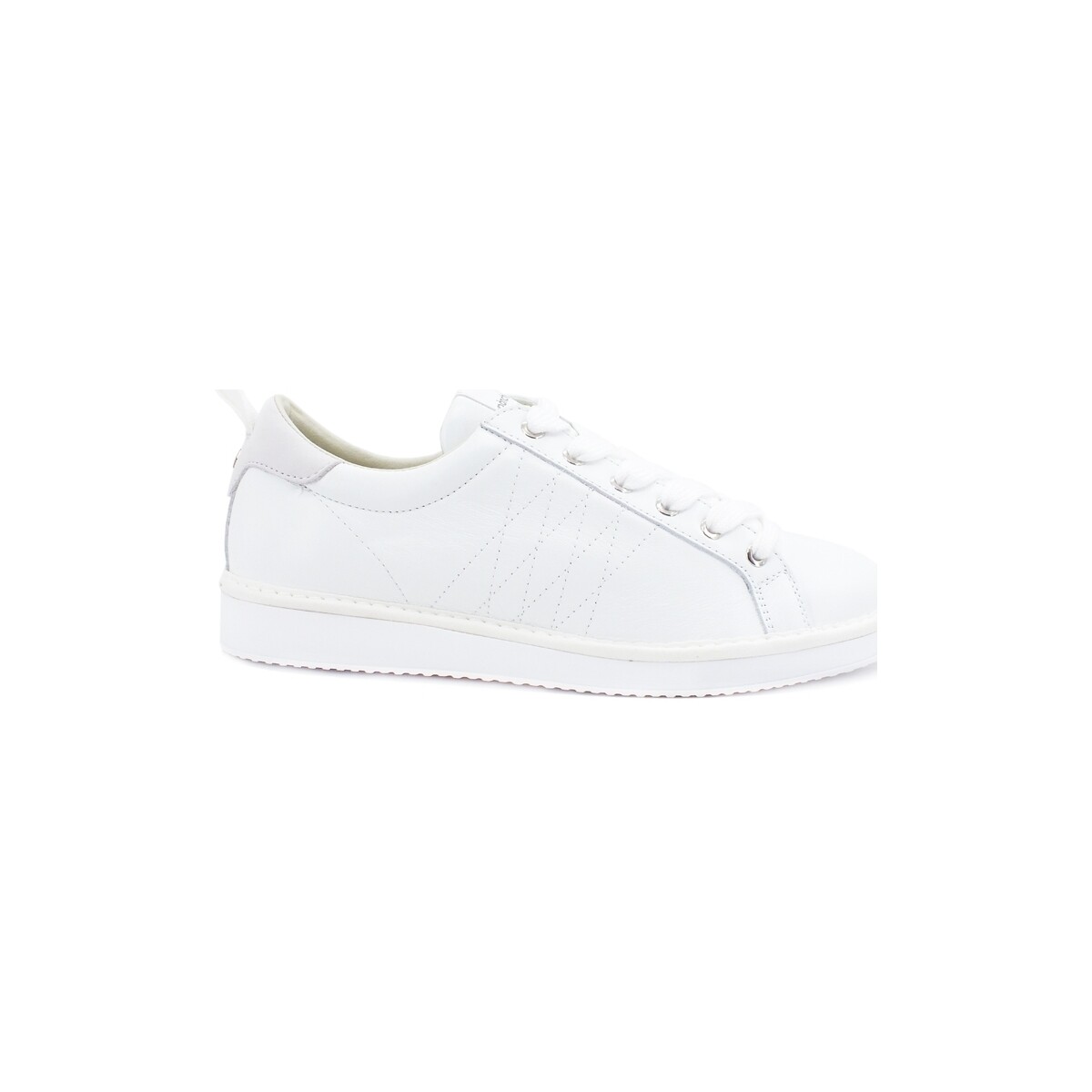 Chaussures Homme Multisport Panchic Low Cut Sneaker Uomo Pelle Nubuk White P01M16001LK1 Blanc