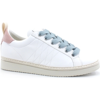 Chaussures Femme Bottines Panchic Sneaker Pelle Neoprene White Neon Pink P01W2200100175 Blanc