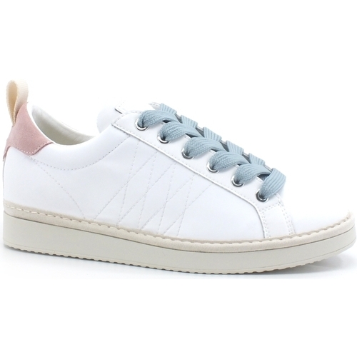 Chaussures Femme Multisport Panchic Sneaker Pelle Neoprene White Neon Pink P01W2200100175 Blanc
