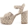 Chaussures Femme Multisport Paola Ferri Sandalo Bronzo D8121 Marron