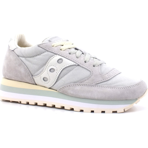 Chaussures Femme Bottes Saucony Jazz Triple Sneaker Donna Grey White S60768-2 Gris