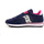 Chaussures Femme Multisport Saucony Jazz Original Sneaker Donna Navy Pink S1044-630 Bleu