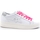 Chaussures kvinner Bottes Sun68 Betty Sneaker Running Retro Glitter Bianco Z41232 Blanc