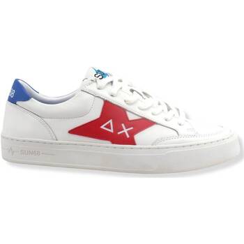 Chaussures Homme Baskets basses Sun68 Skate Sneaker Bianco Rosso Z32125BR Blanc