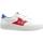 Chaussures Homme Multisport Sun68 Skate Sneaker Bianco Rosso Z32125BR Blanc
