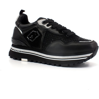 Chaussures Femme Bottes Liu Jo Maxi Wonder 01 Sneaker Donna Black BF3003PX262 Noir
