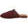 Chaussures Femme Multisport Ton Gout Sabot Donna Bamboo Bordeaux ALICE Rouge