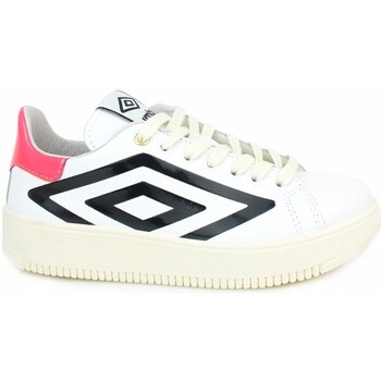 bottes umbro  sneaker bianco nero rosa rfp37021s 