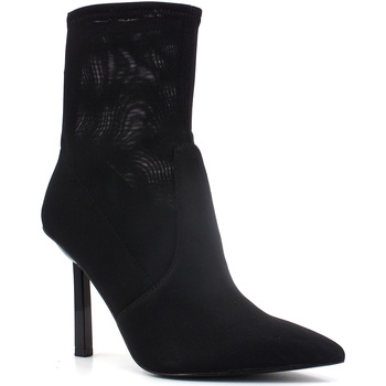 Chaussures Femme Bottes Guess Stivaletto Tronchetto Donna Black FL7C2NFAB10 Noir