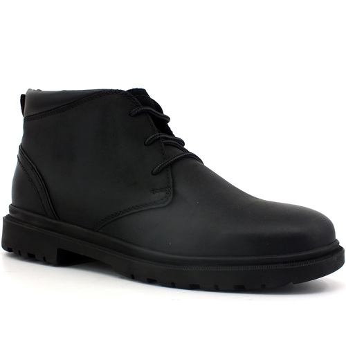 Chaussures Homme Multisport Geox Andalo Stivaletto Stile Clark Uomo Black U36DDB000FFC9999 Noir