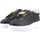 Chaussures Femme Multisport Café Noir CAFENOIR Sneaker Donna Granchio Nero DE1005 Noir