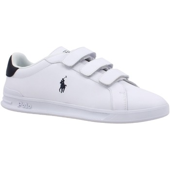 Chaussures Homme Multisport Ralph Lauren POLO  Sneaker Strap Uomo White 809913461001 Blanc