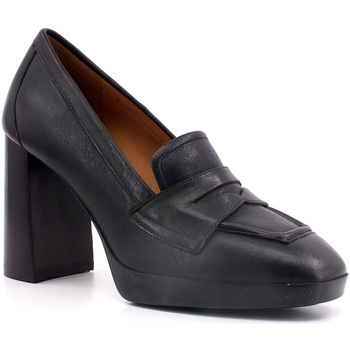 Chaussures Femme Multisport Geox Teulada Mocassino Tacco Alto Donna Black D36VLD000LMC9999 Noir